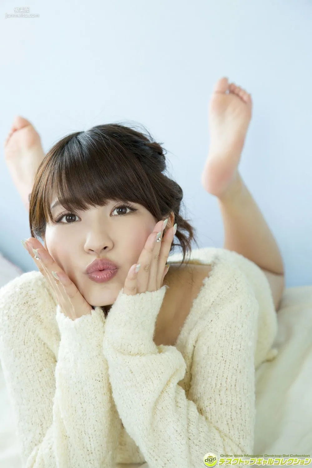 岸明日香《バスト９０★Ｇカップのゴージャスガール！》 写真集 [DGC] NO.1324 24