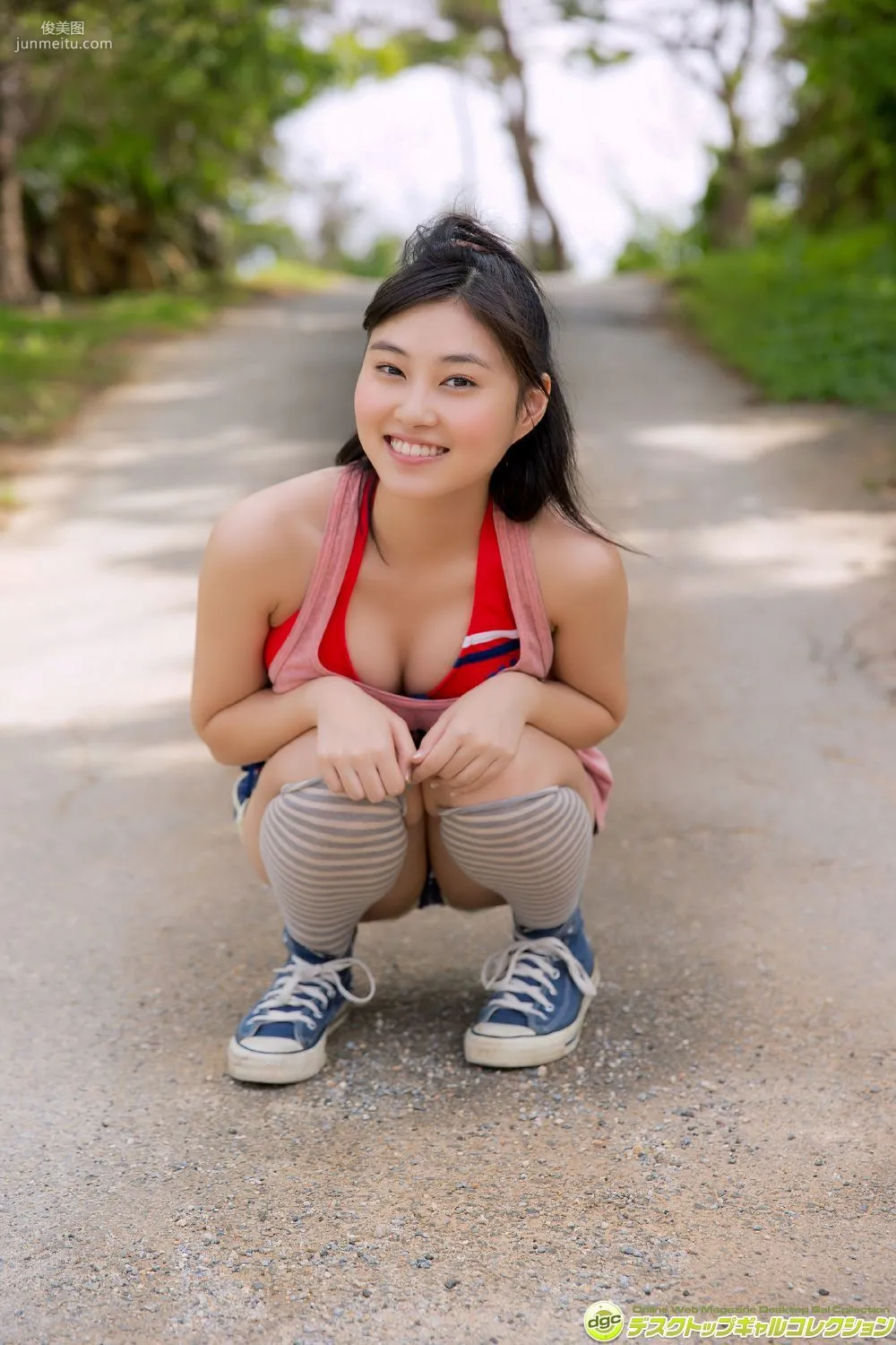 [DGC] NO.1297 Saki Shimizu 清水佐紀 寫真集 24