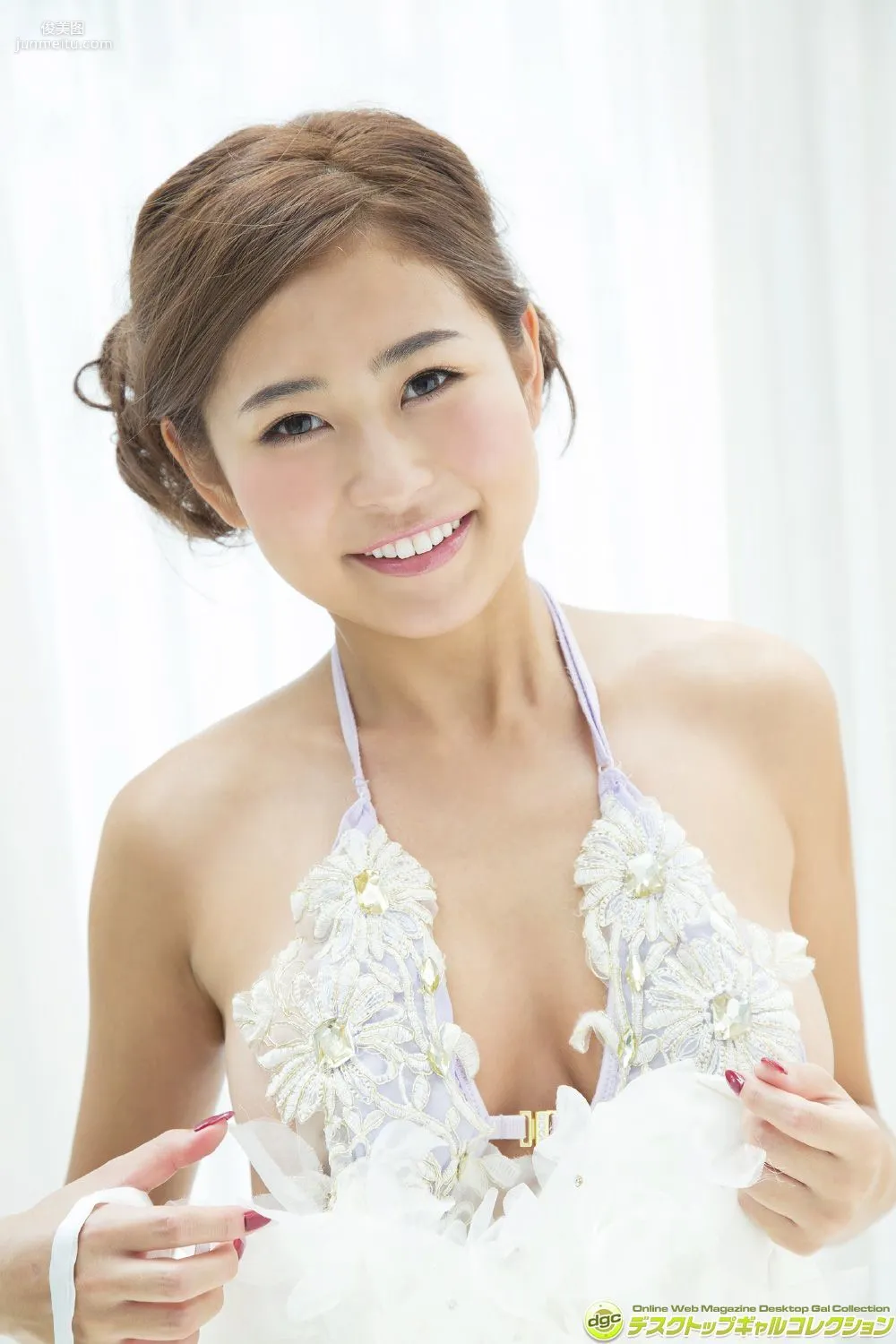 十枝梨菜《バスト90cmGカップのミニマムグラマー》 寫真集 [DGC] NO.1337 25