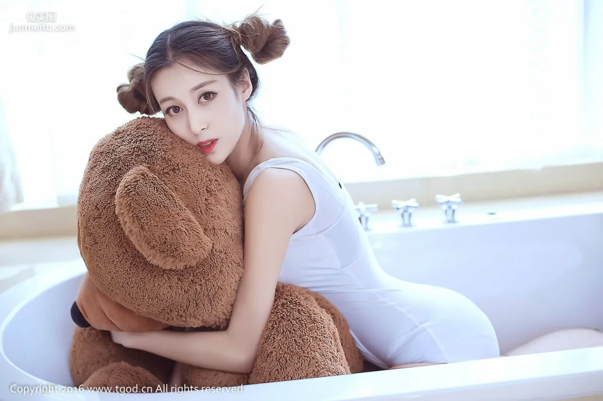 耿晶《水蛇腰身圓潤翹臀真女神》 [推女神TGOD] 寫真集 41