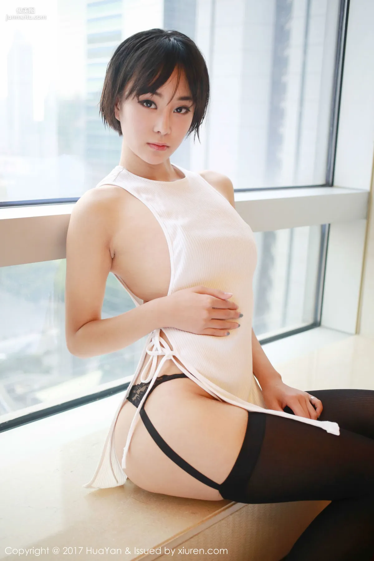 藝蕾《清爽短發美女》 [花の顔HuaYan] VOL.042 寫真集 16