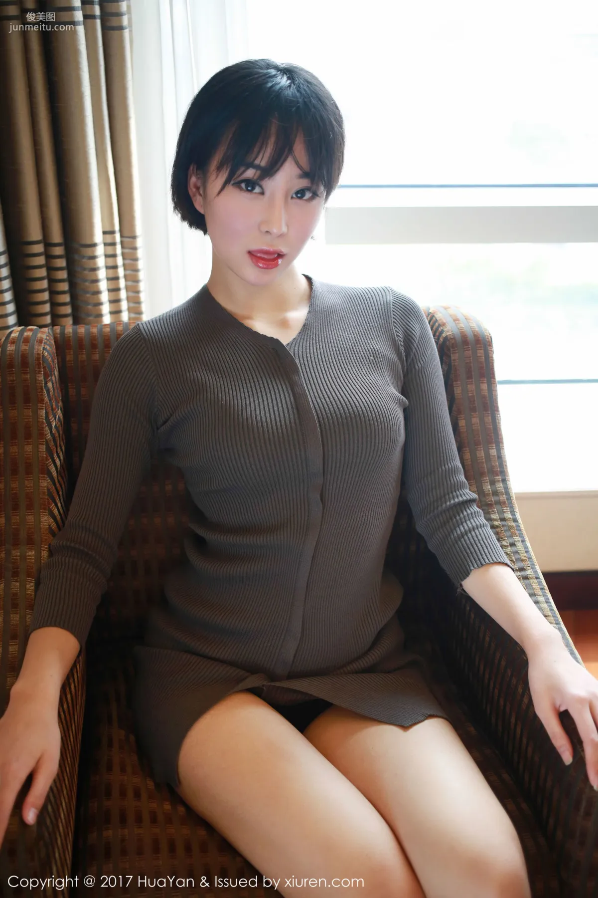 清新短發新人@藝蕾 [花の顔HuaYan] VOL.035 寫真集 17