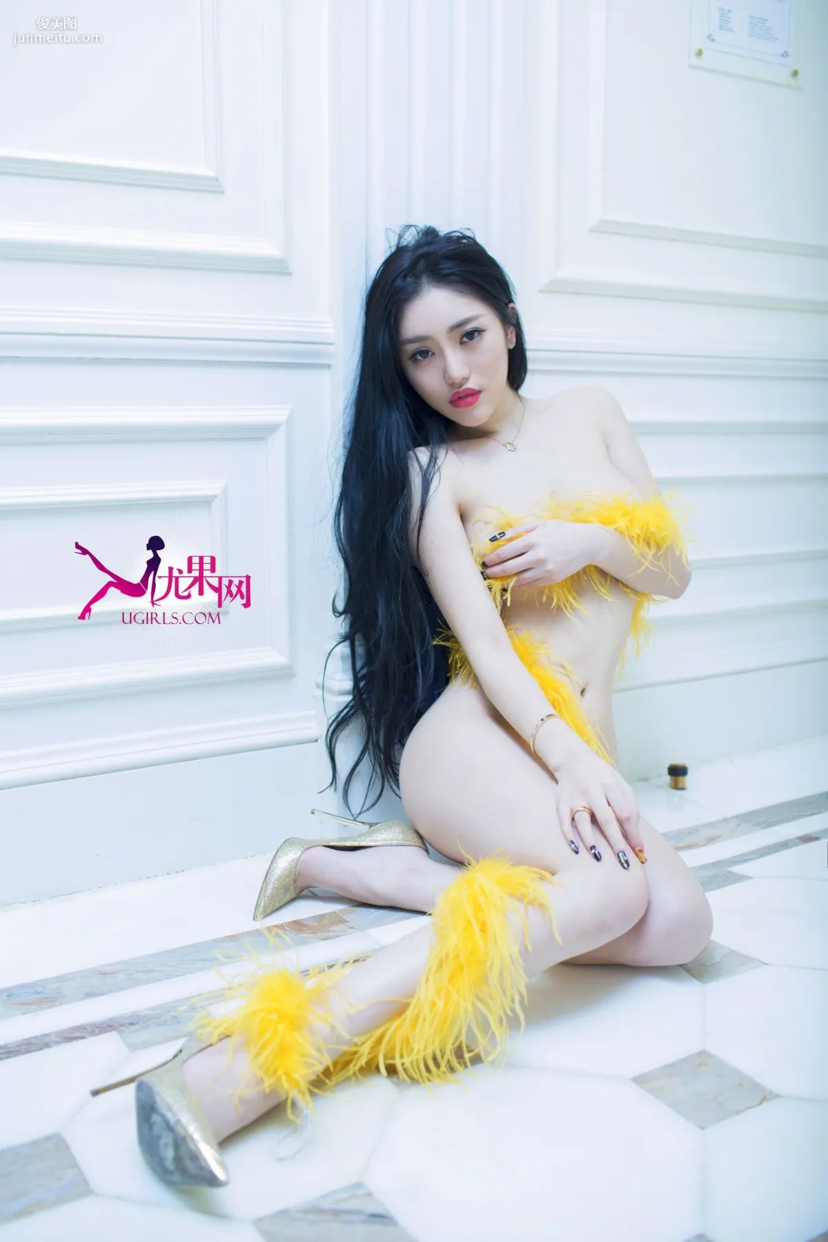 Miko兮媛《蕾絲半透 香豔誘惑》寫真集 [尤果網Ugirls] U087 41