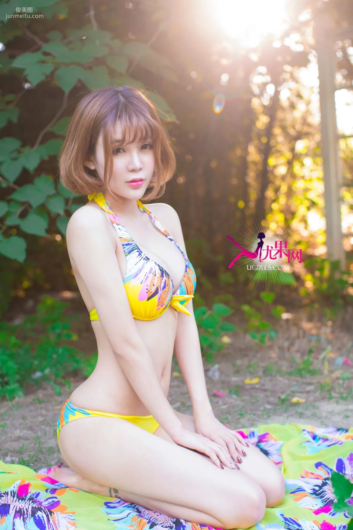 Alin《陽光邊緣 明媚笑臉》寫真集 [尤果網Ugirls] U100 47