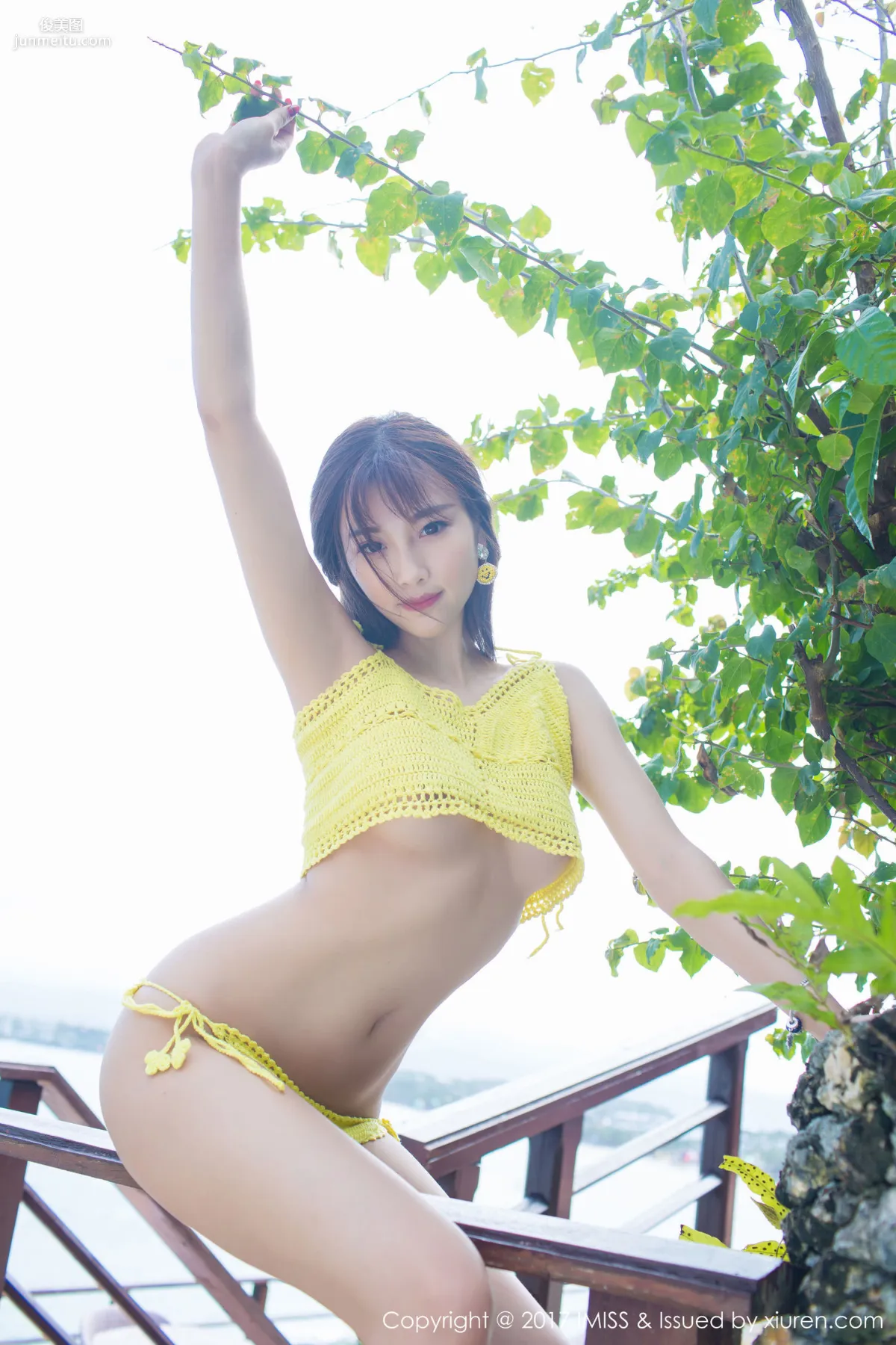 楊晨晨sugar《網格镂空内衣+DVA系列》 [愛蜜社IMISS] VOL.154 寫真集 21