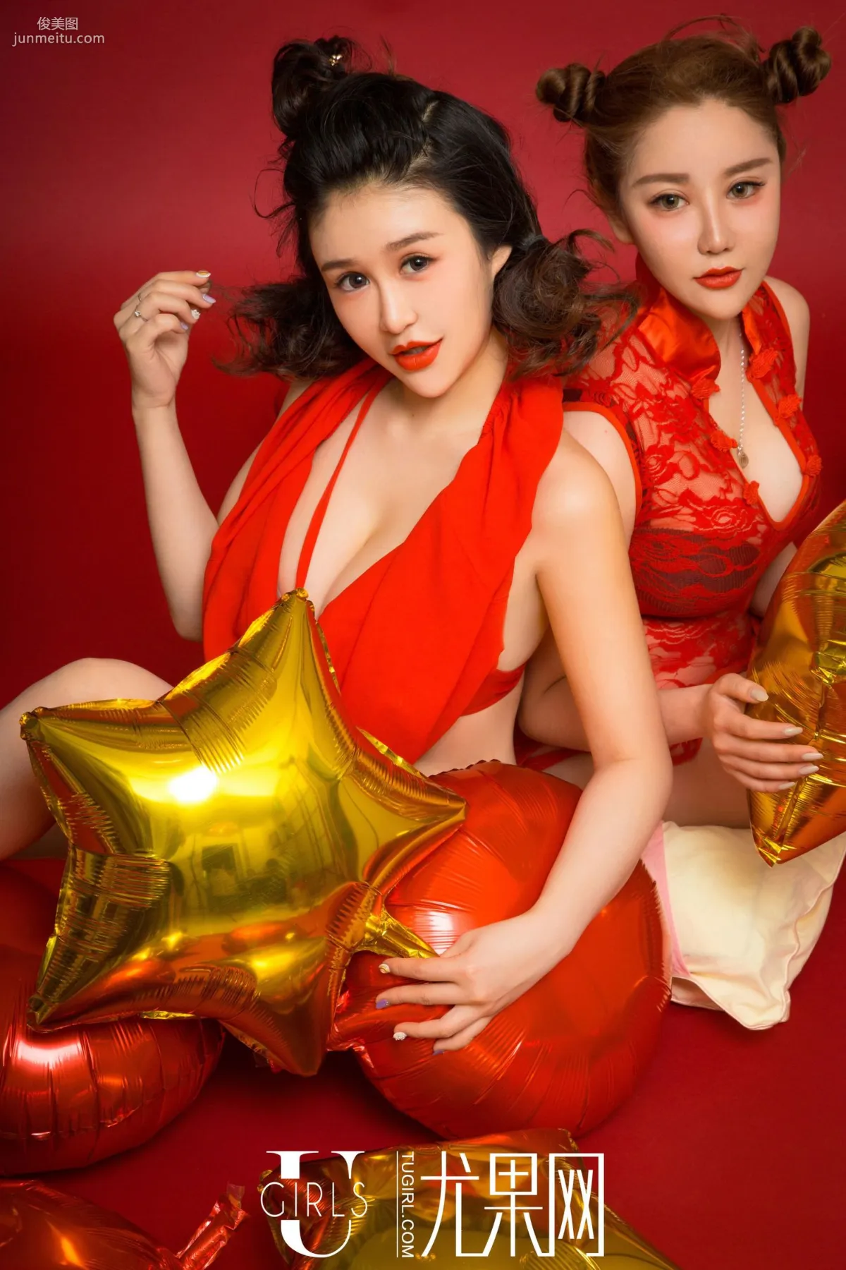 顔愛澤/萌琪琪/莉恩《happy new year》寫真集 [尤果網Ugirls] U239 10