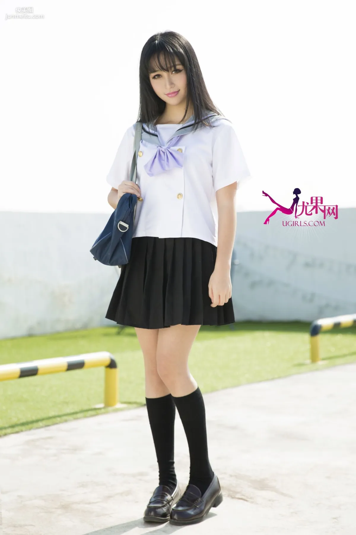 Sora《日系校服少女日志》写真集 [尤果网Ugirls] U142 1