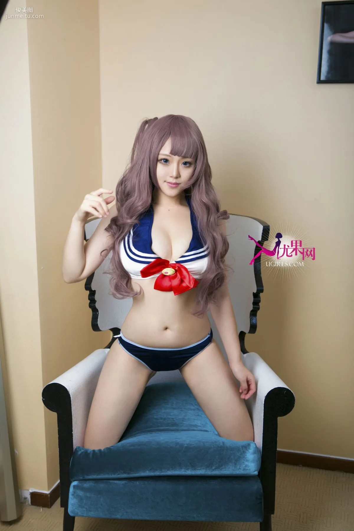 許文婷《二次元主題性感大片》寫真集 [尤果網Ugirls] U132 63