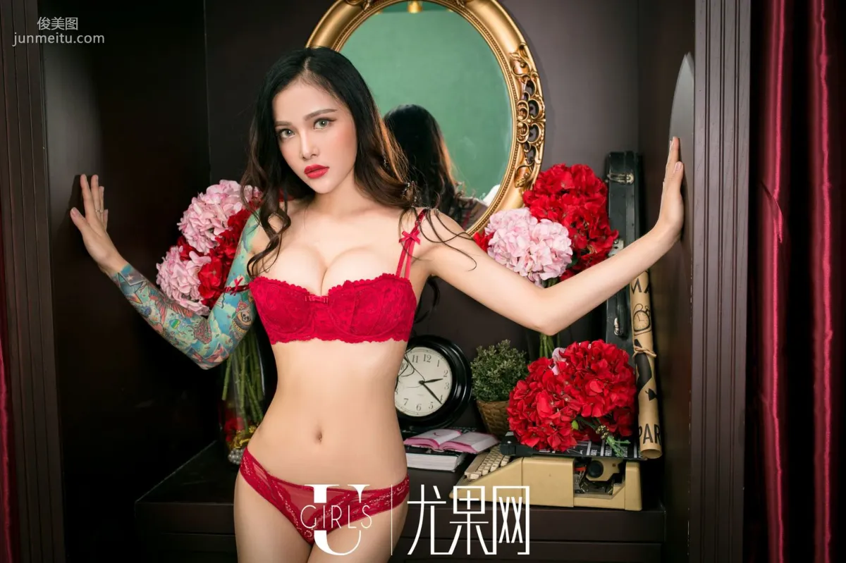 [尤果網Ugirls] U210 雯雯《可妖可媚 可純可憐》寫真集 29