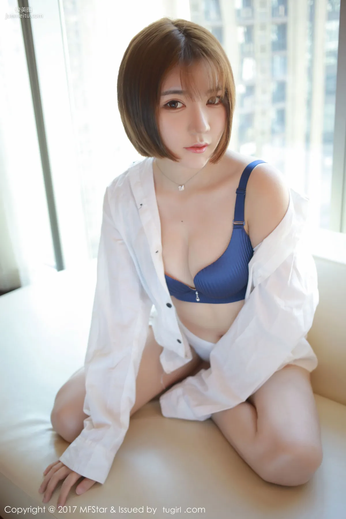 冷不丁《性感襯衫與蕾絲誘惑》 [模範學院MFStar] Vol.089 寫真集 2