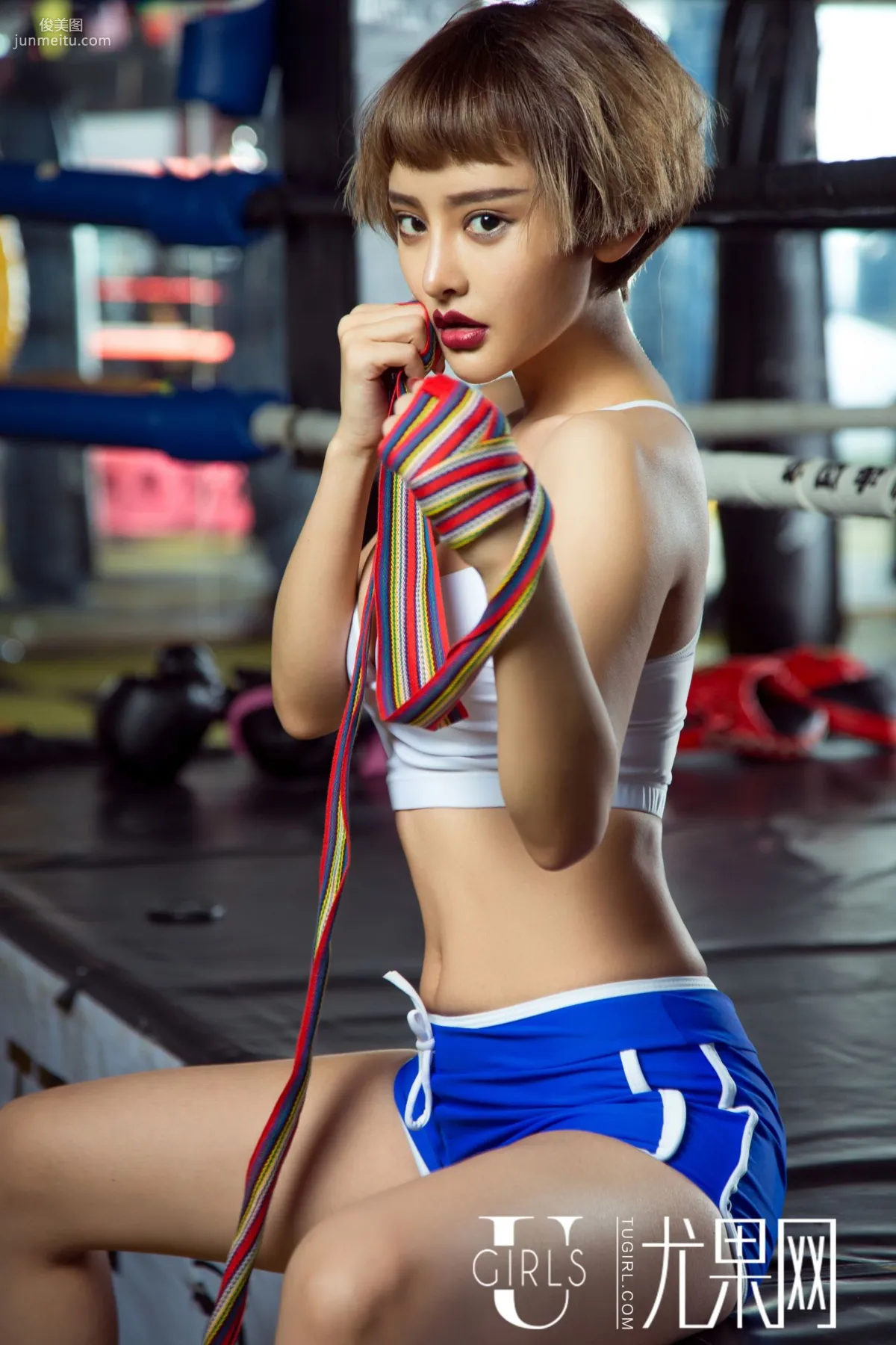 [尤果網Ugirls] U180 李思甯《暴力美學 視覺誘惑大片》寫真集 27
