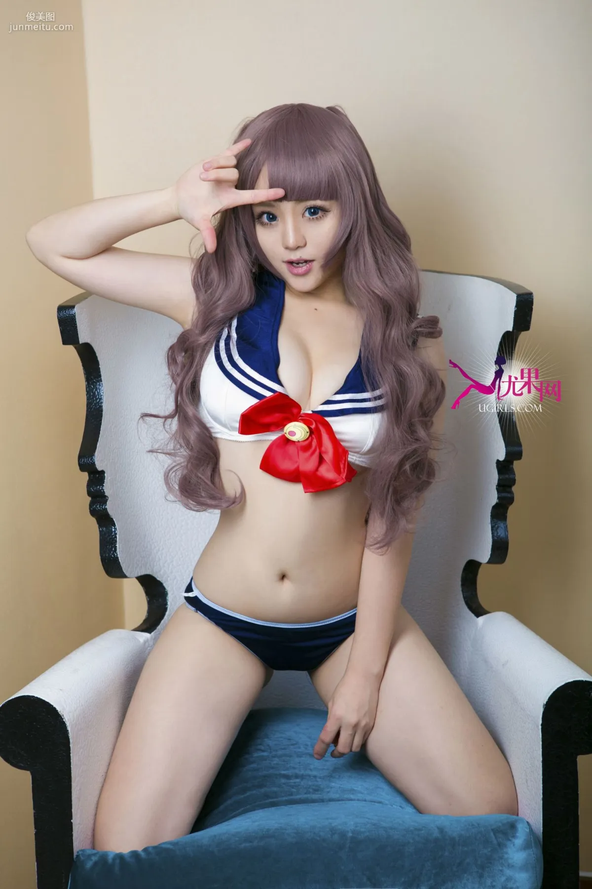 許文婷《二次元主題性感大片》寫真集 [尤果網Ugirls] U132 62