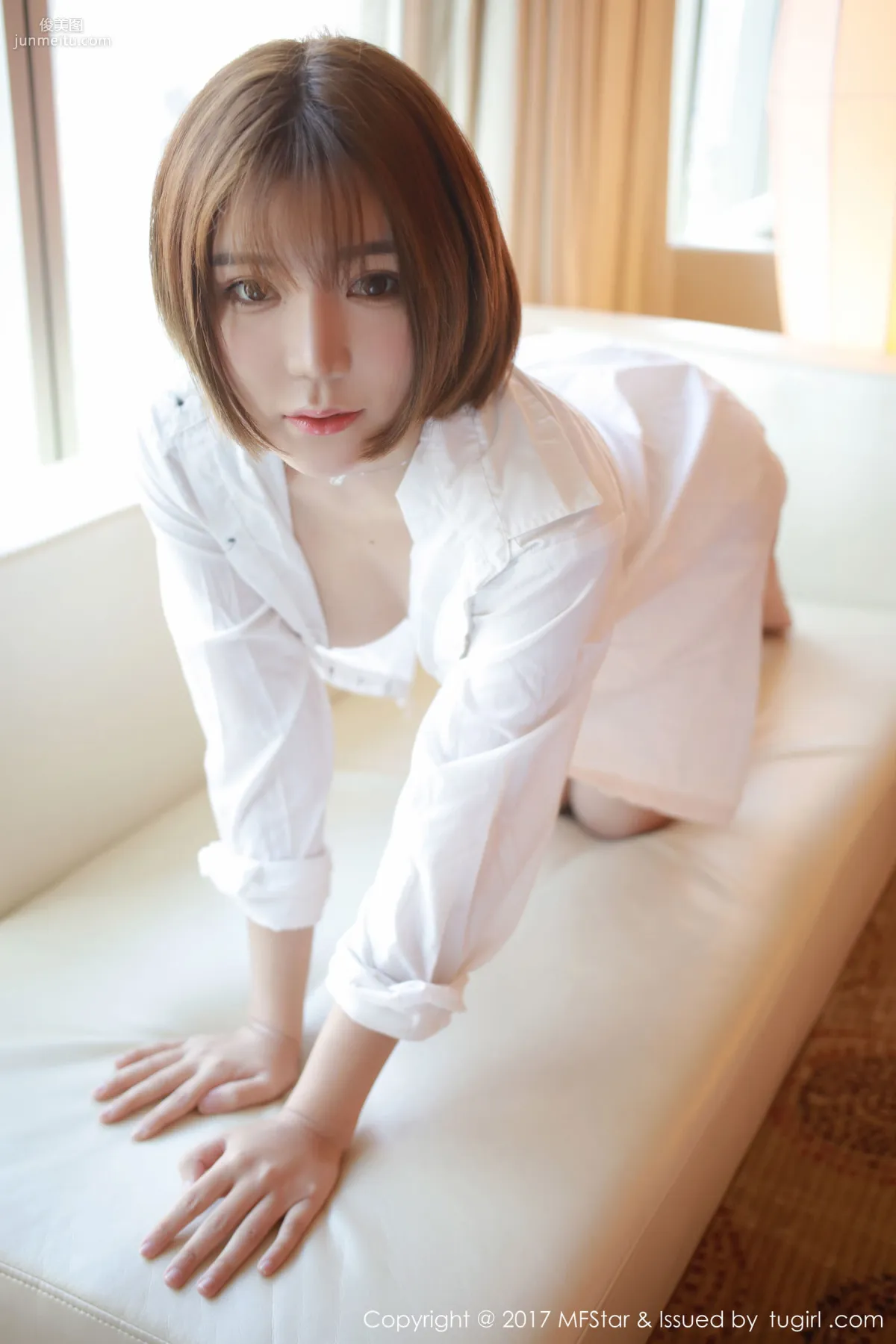 冷不丁《性感襯衫與蕾絲誘惑》 [模範學院MFStar] Vol.089 寫真集 4