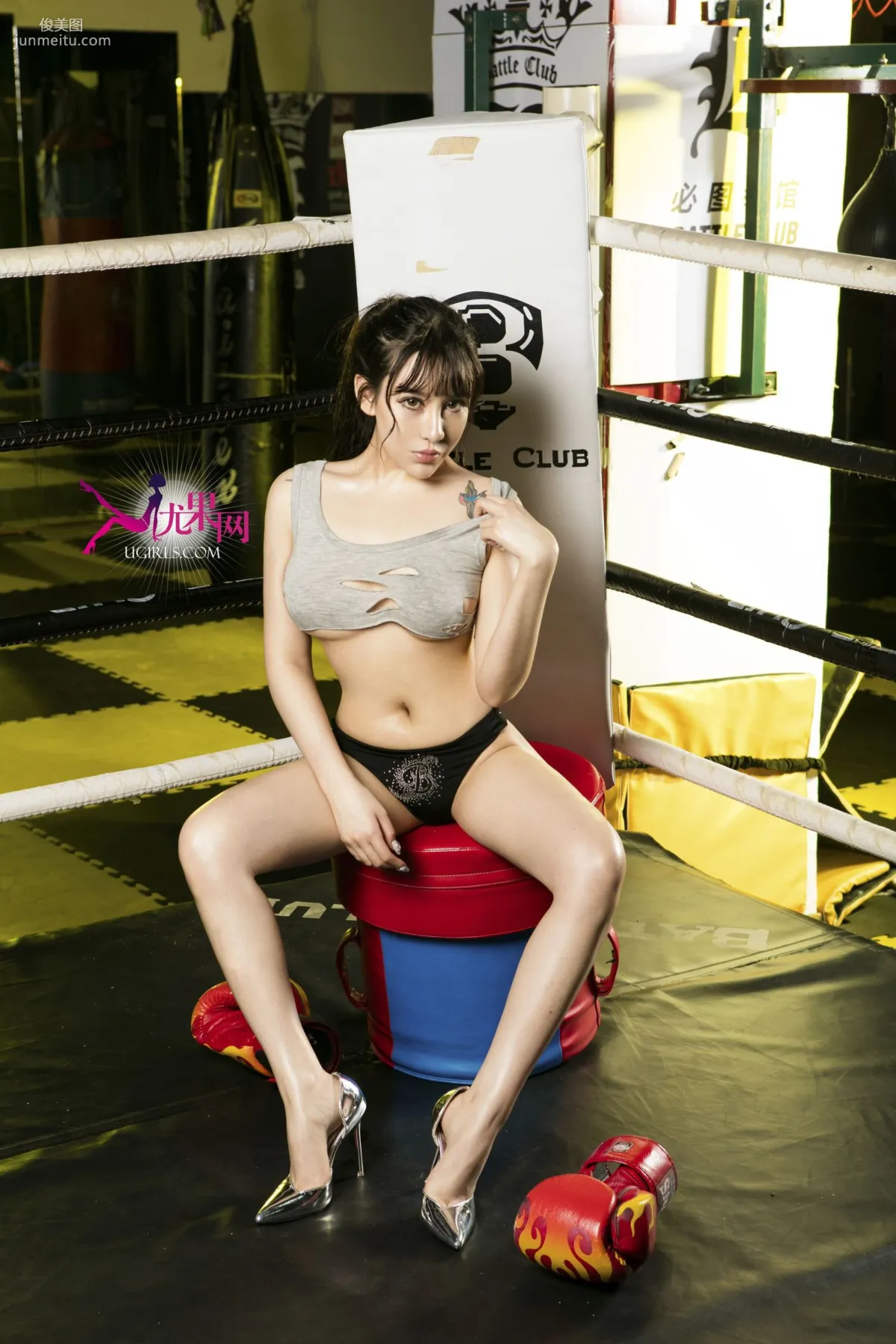 杨佩《拳击女郎》写真集 [尤果网Ugirls] U168 30