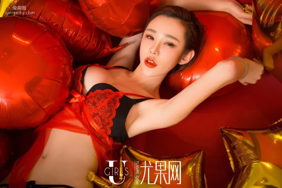 顔愛澤/萌琪琪/莉恩《happy new year》寫真集 [尤果網Ugirls] U239 34