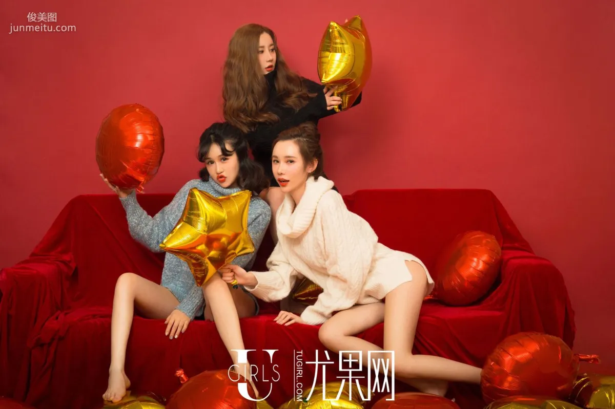 顔愛澤/萌琪琪/莉恩《happy new year》寫真集 [尤果網Ugirls] U239 44