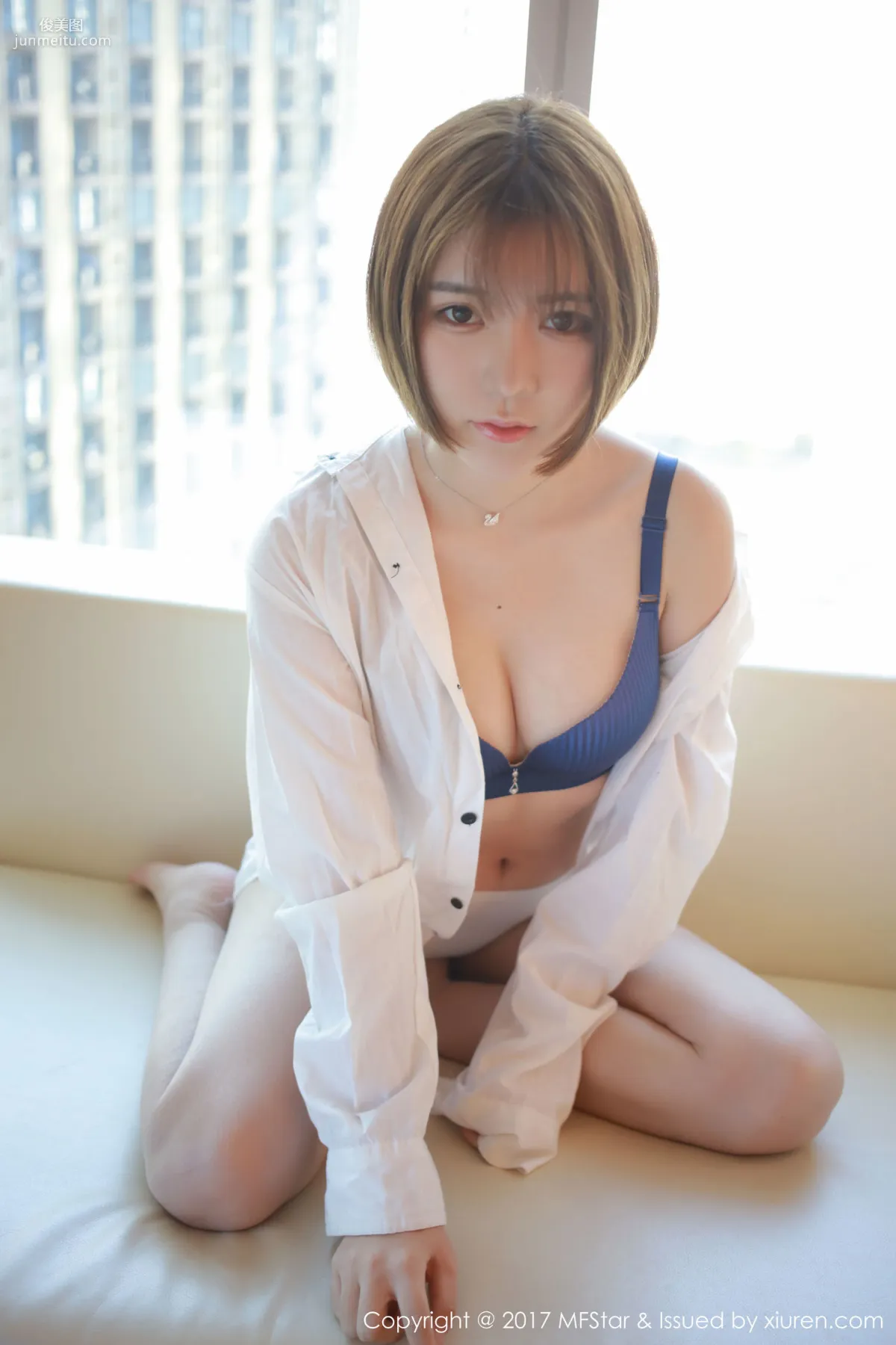 冷不丁《性感襯衫與蕾絲誘惑》 [模範學院MFStar] Vol.089 寫真集 1
