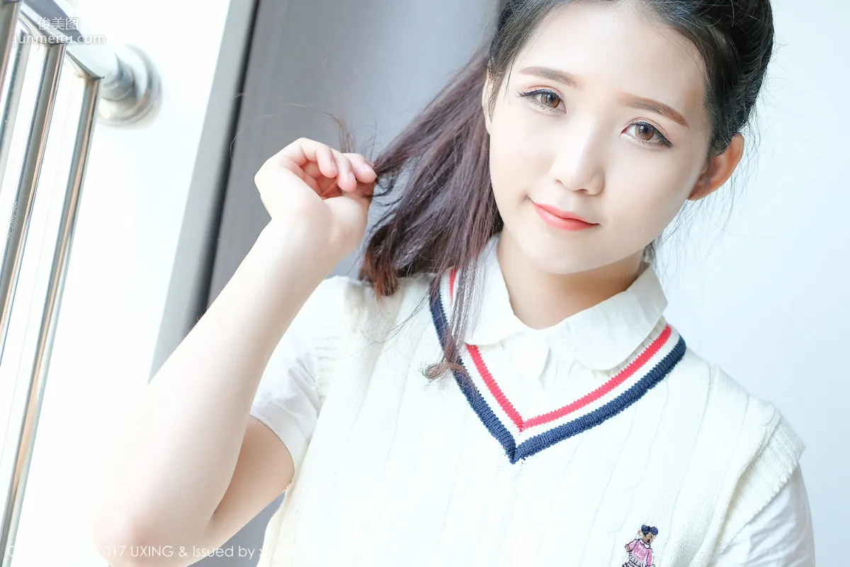 可愛的小葉子《校服軟妹》 [優星館UXING] VOL.056 寫真集 2