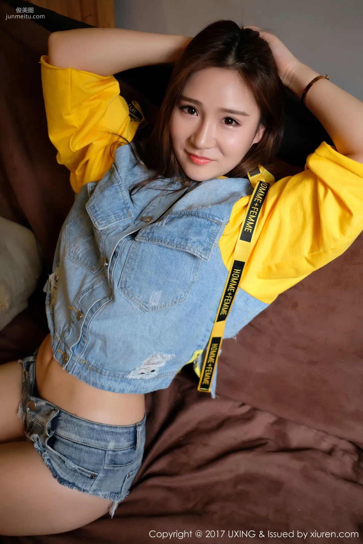 羊羊Suger《牛仔裝少女》 [優星館UXING] VOL.057 寫真集 2