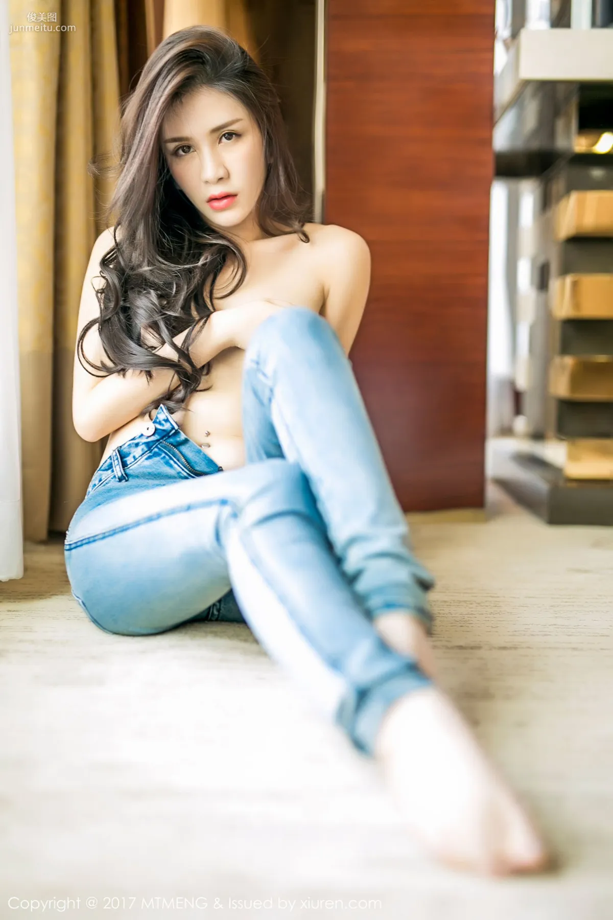 李李七七喜喜《牛仔的誘惑》 [模特聯盟MTMENG] VOL.001 寫真集 20