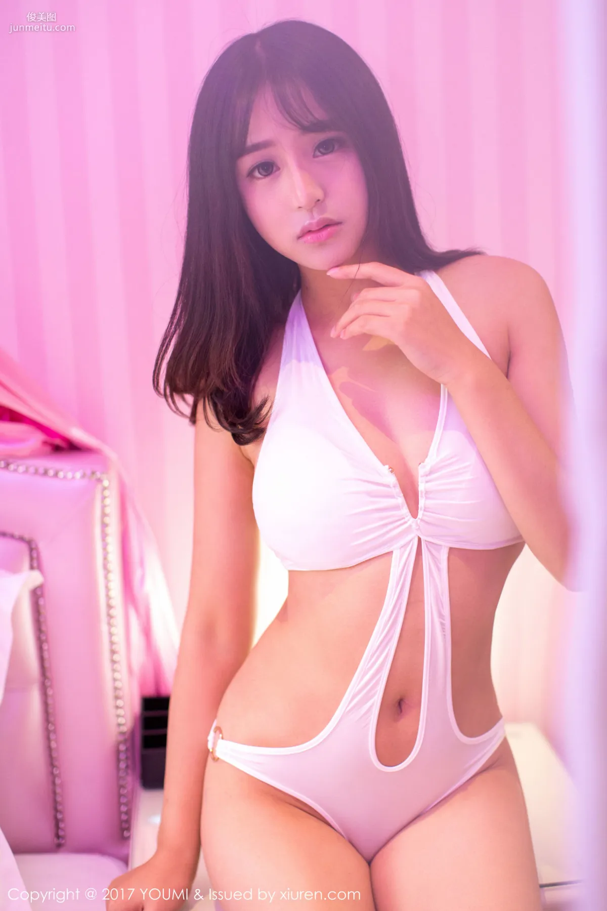 思淇Sukiiii《粉紅誘惑》 [尤蜜荟YouMi] Vol.018 寫真集 26