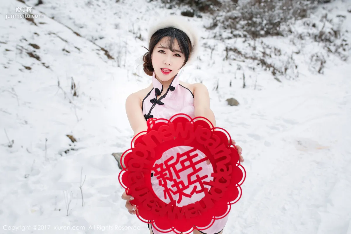 兜豆靓Youlina《新年賀歲》 [秀人網XIUREN] No.686 寫真集 50