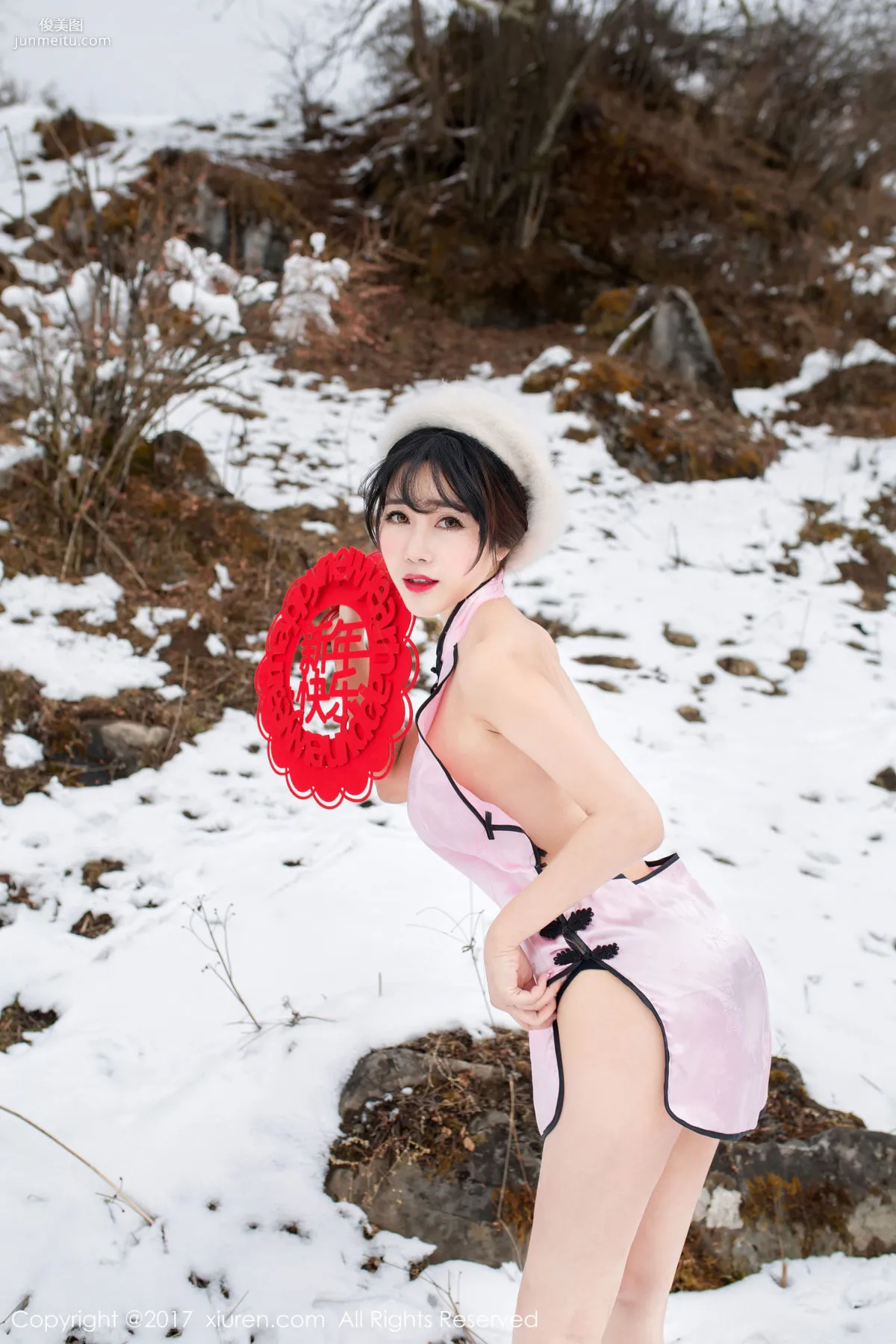 兜豆靓Youlina《新年賀歲》 [秀人網XIUREN] No.686 寫真集 12