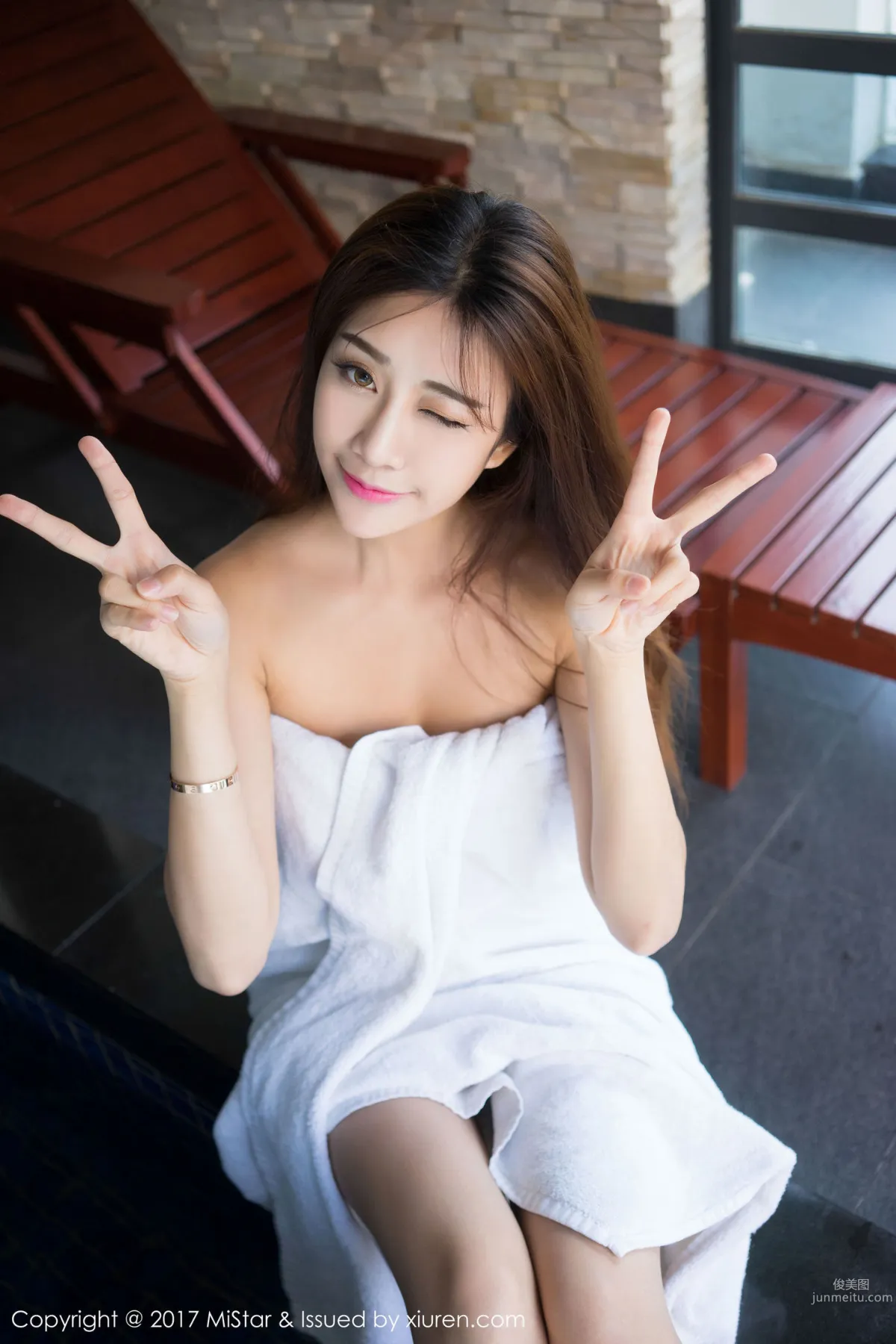 顔值美女@小蕾蕾 - 旅拍系列 [魅妍社MiStar] VOL.169 寫真集 61