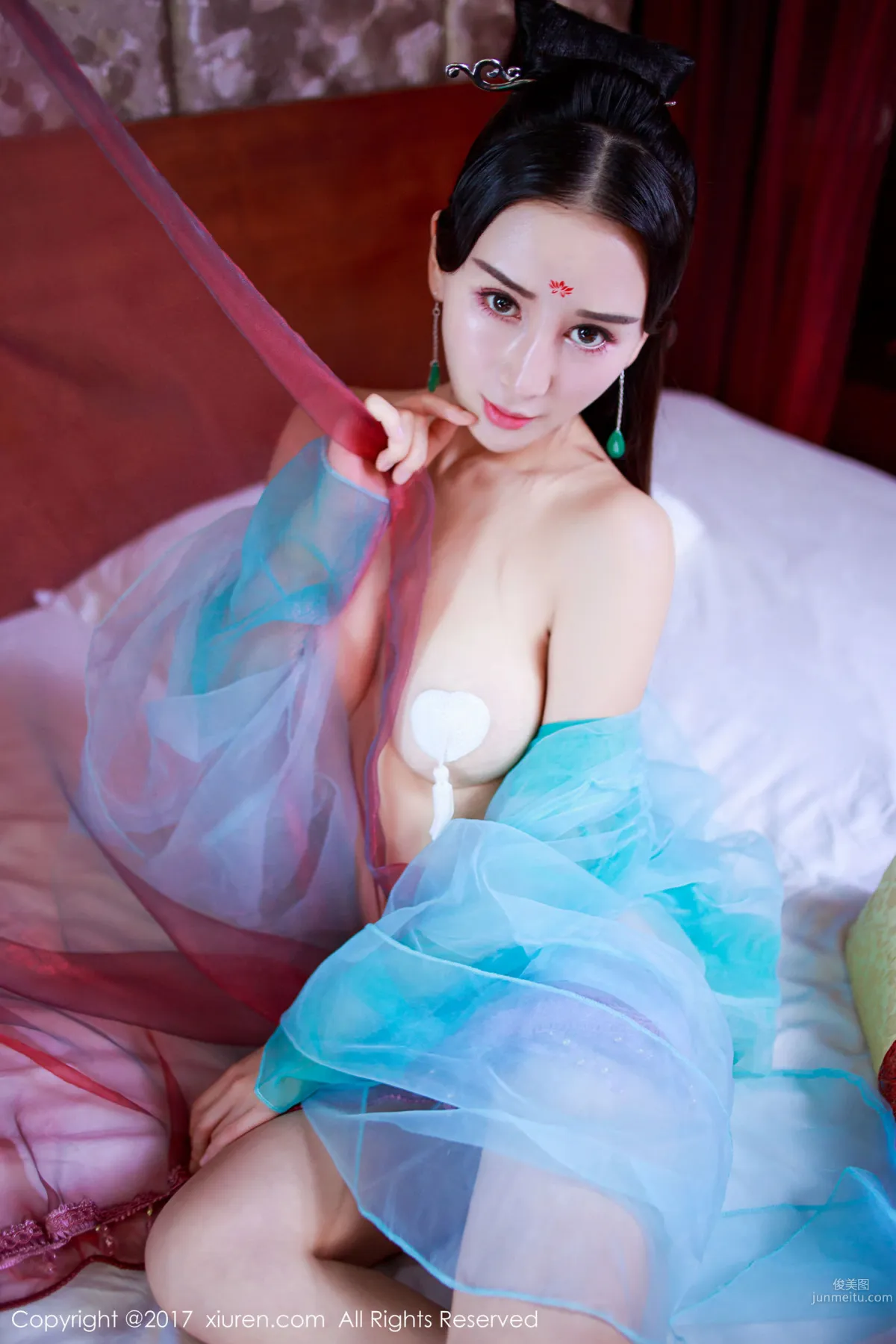 鄒晶晶女王《古裝女神》 [秀人網XIUREN] No.804 寫真集 42