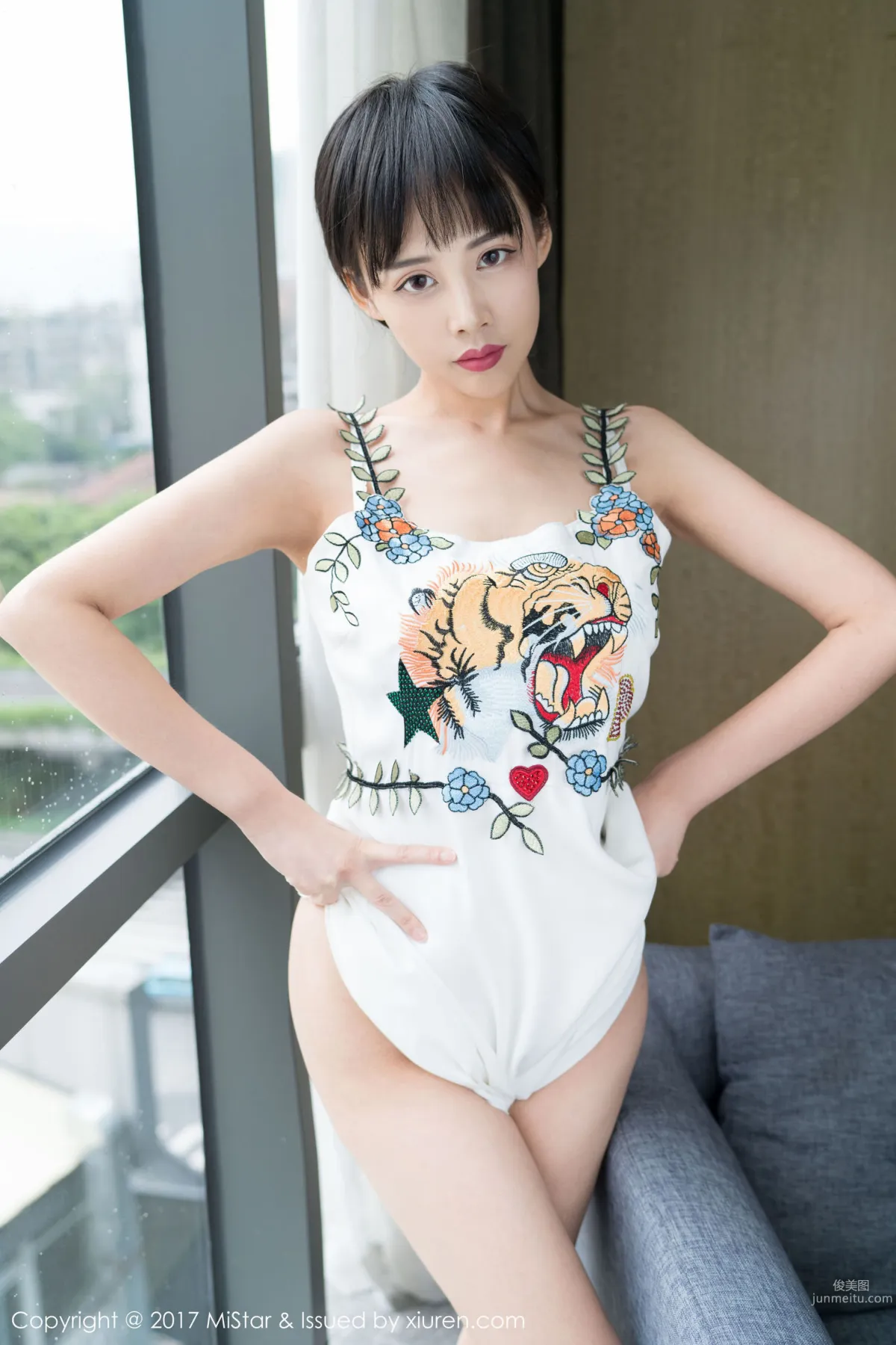 高挑美女@模特周周 [魅妍社MiStar] VOL.183 寫真集 28