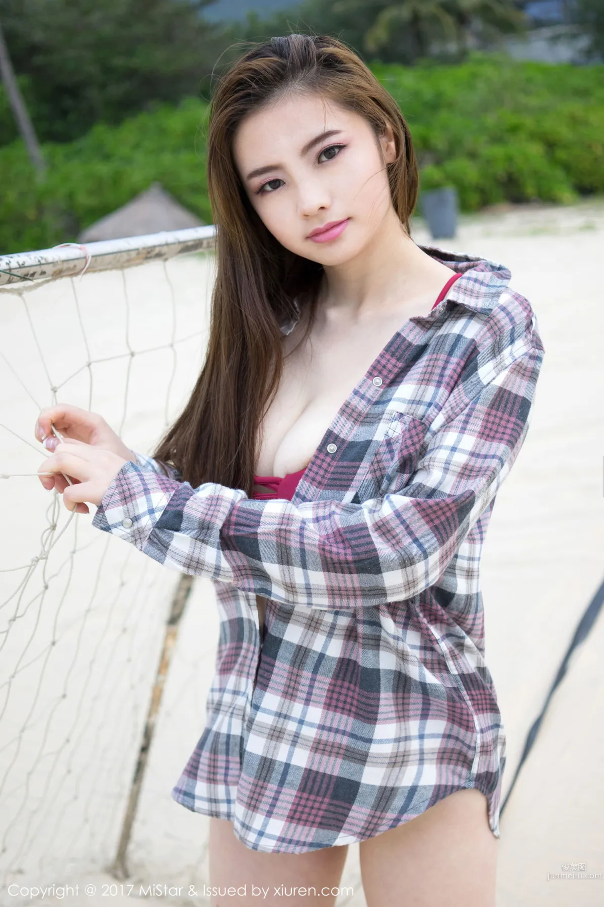 Jenny佳妮《兩套服飾海邊拍攝》 [魅妍社MiStar] VOL.151 寫真集 30