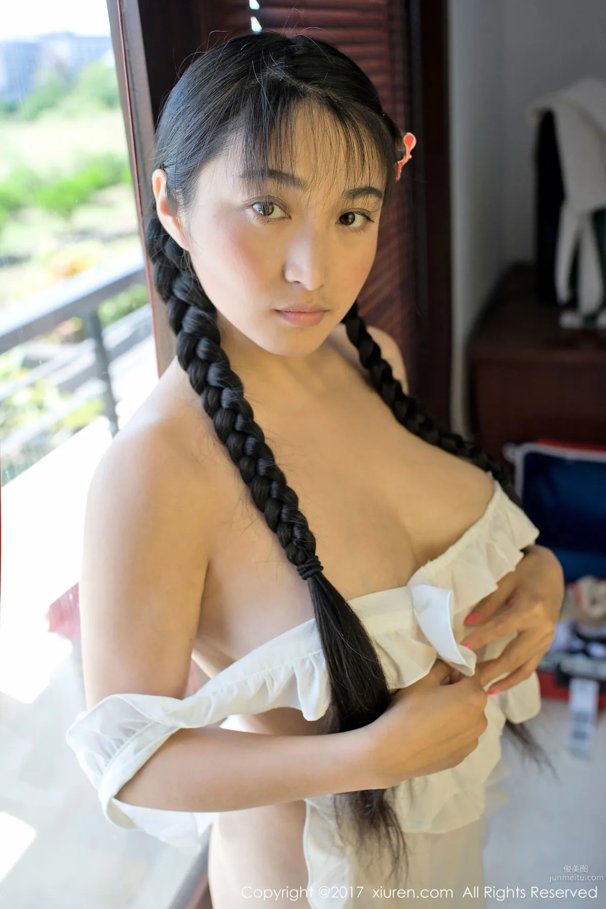 盼盼玉奴《海水濕身+日系女仆》 [秀人網XIUREN] No.751 寫真集 50