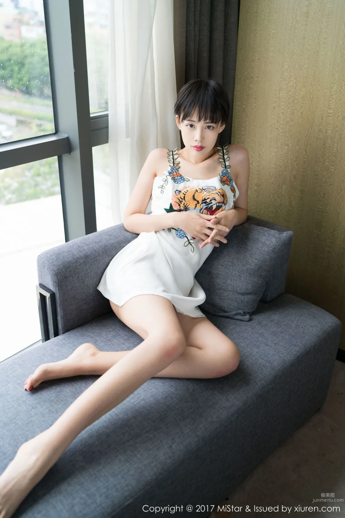 高挑美女@模特周周 [魅妍社MiStar] VOL.183 寫真集 22