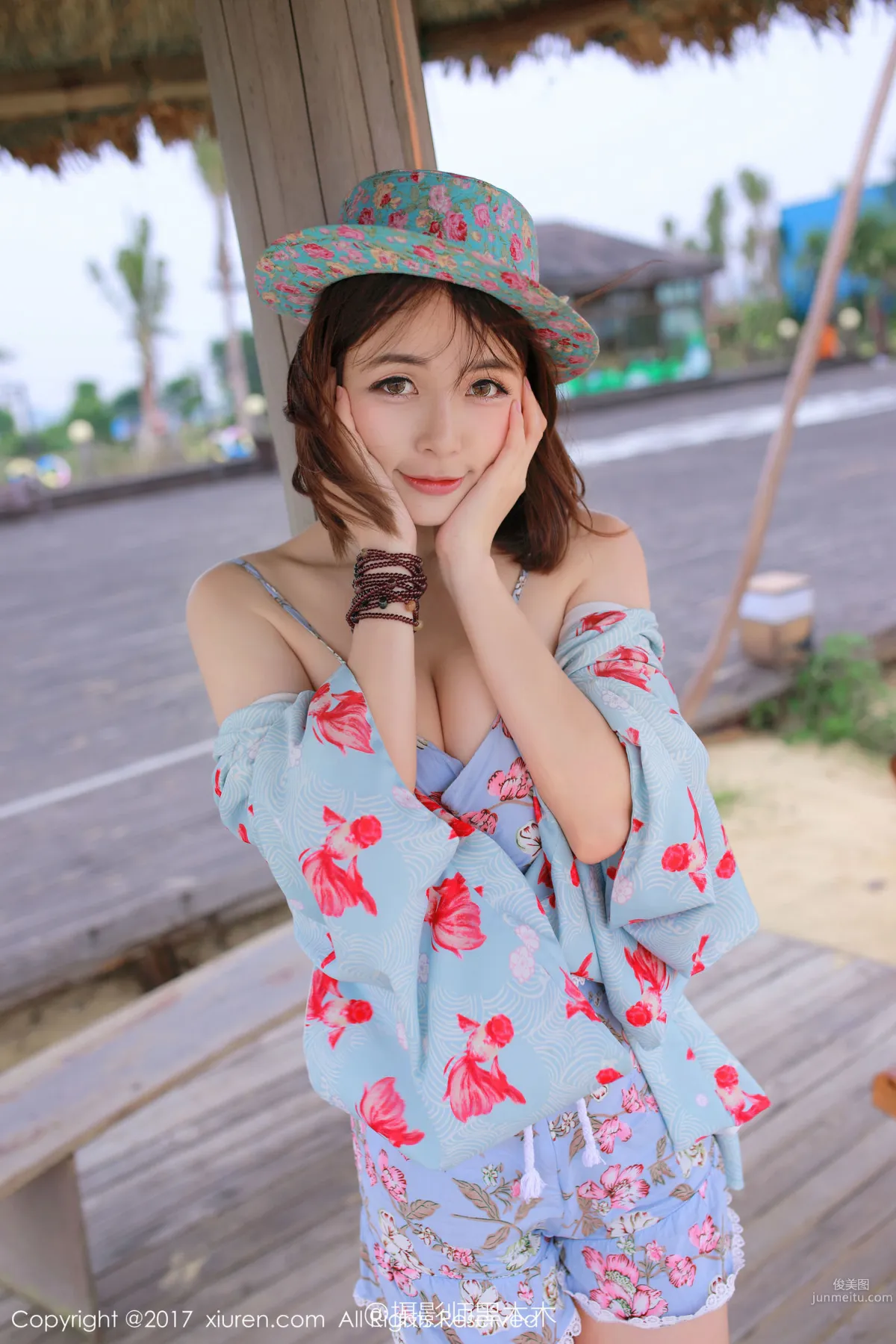 奈奈Fox《海邊沙灘系列》 [秀人網XIUREN] No.766 寫真集 54