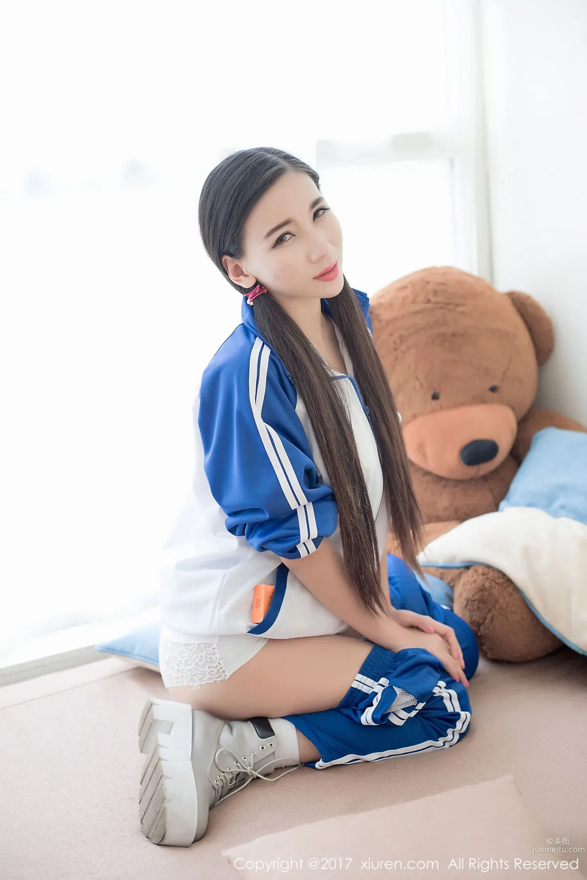 趙穎《日系校服+運動服》 [秀人網XIUREN] No.765 寫真集 22