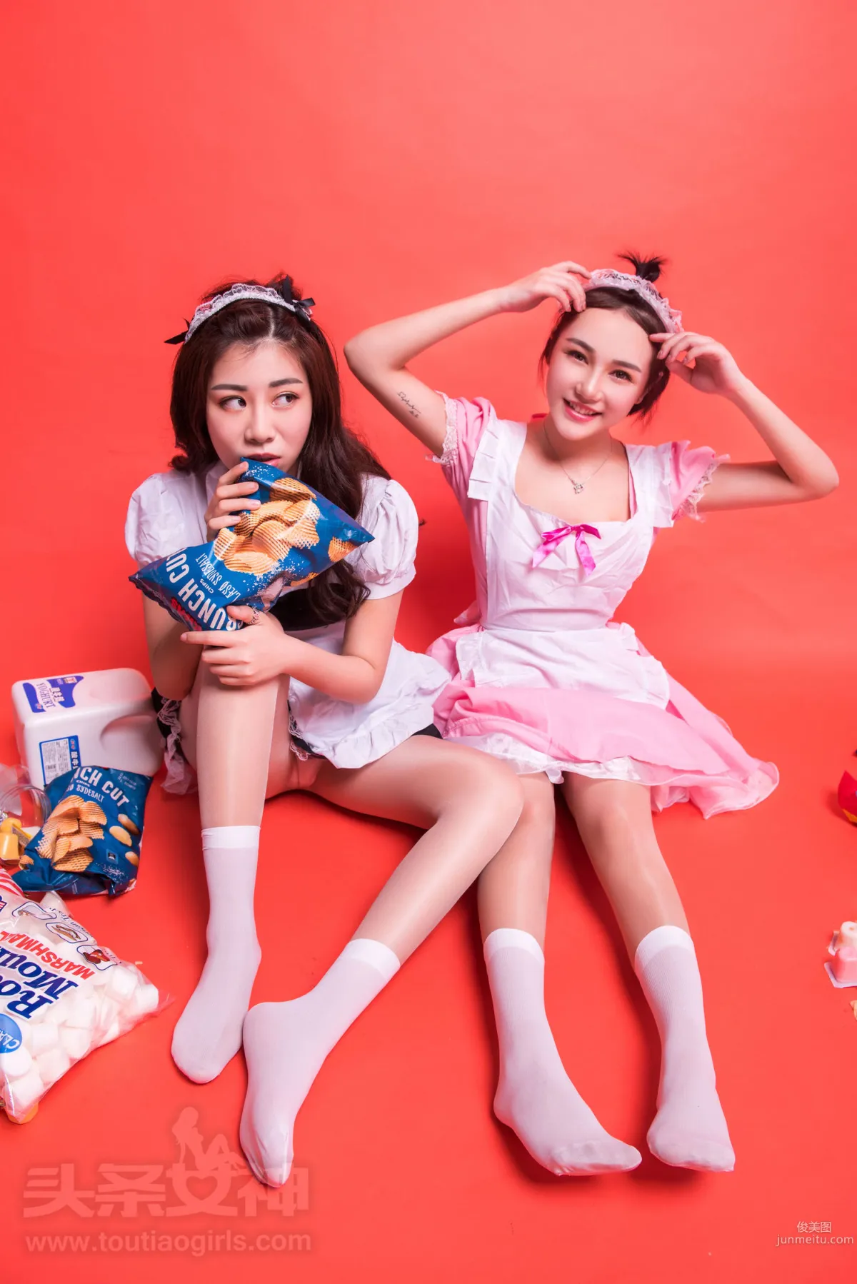 悅悅&奧利《保姆零食快樂時光奧利奧》 [頭條女神] 寫真集 12