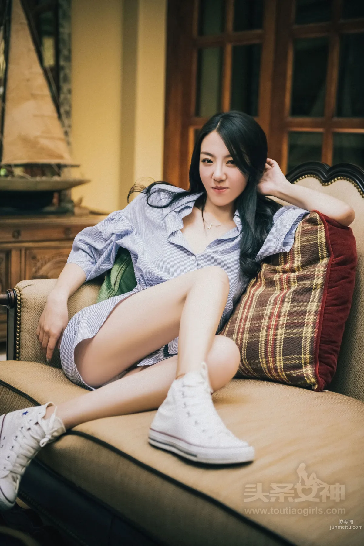 丹丹《爱在深秋》 [头条女神] 写真集6
