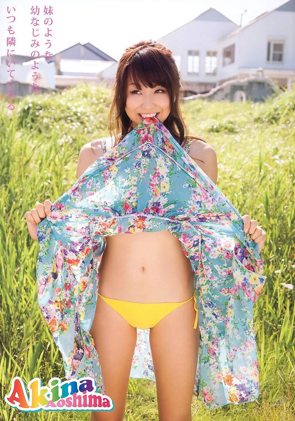 大島麻衣 青島あきな [Young Animal] 2010年No.17 寫真雜志 12