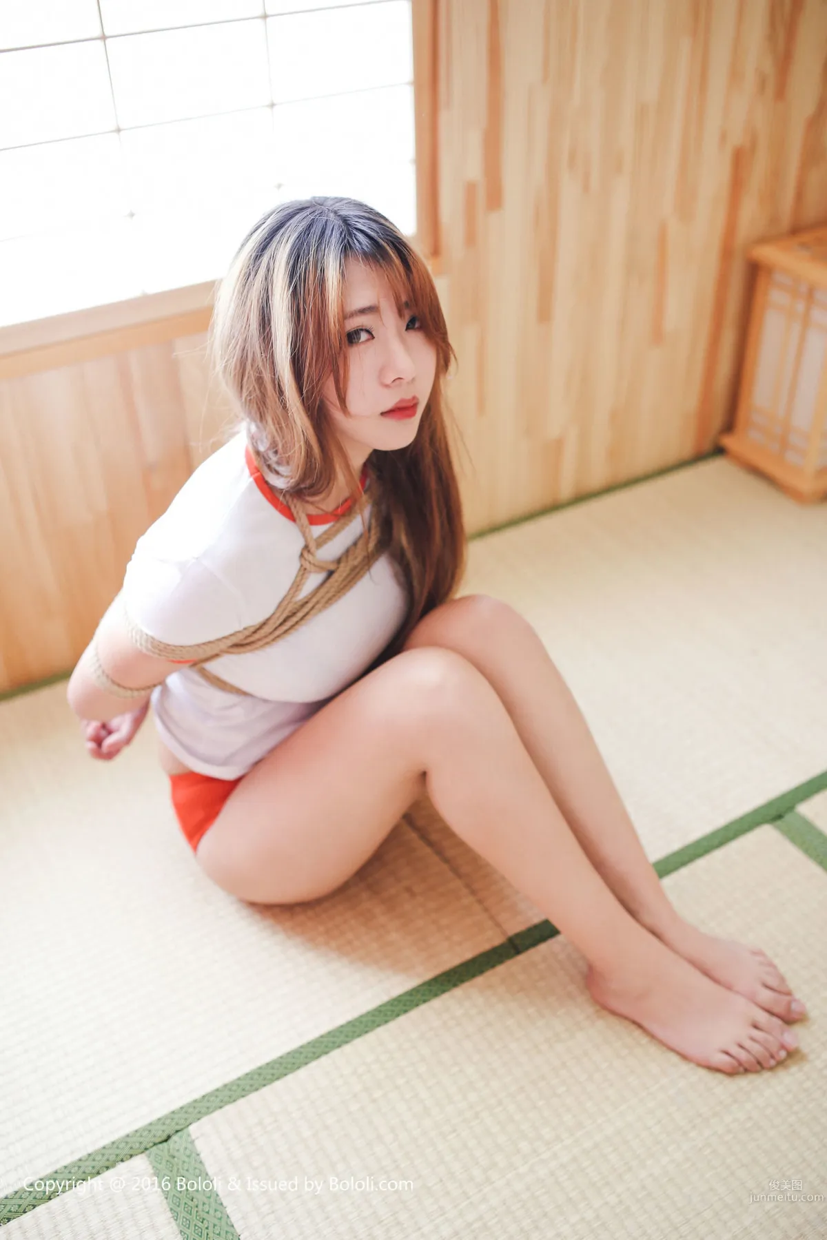 哈尼《緊身體操服捆綁》 [MF萌縛] MF003 寫真集 26