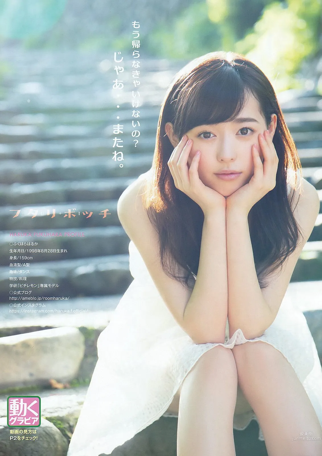 福原遙 桜井えりな [Young Animal] 2015年No.20 寫真雜志 11
