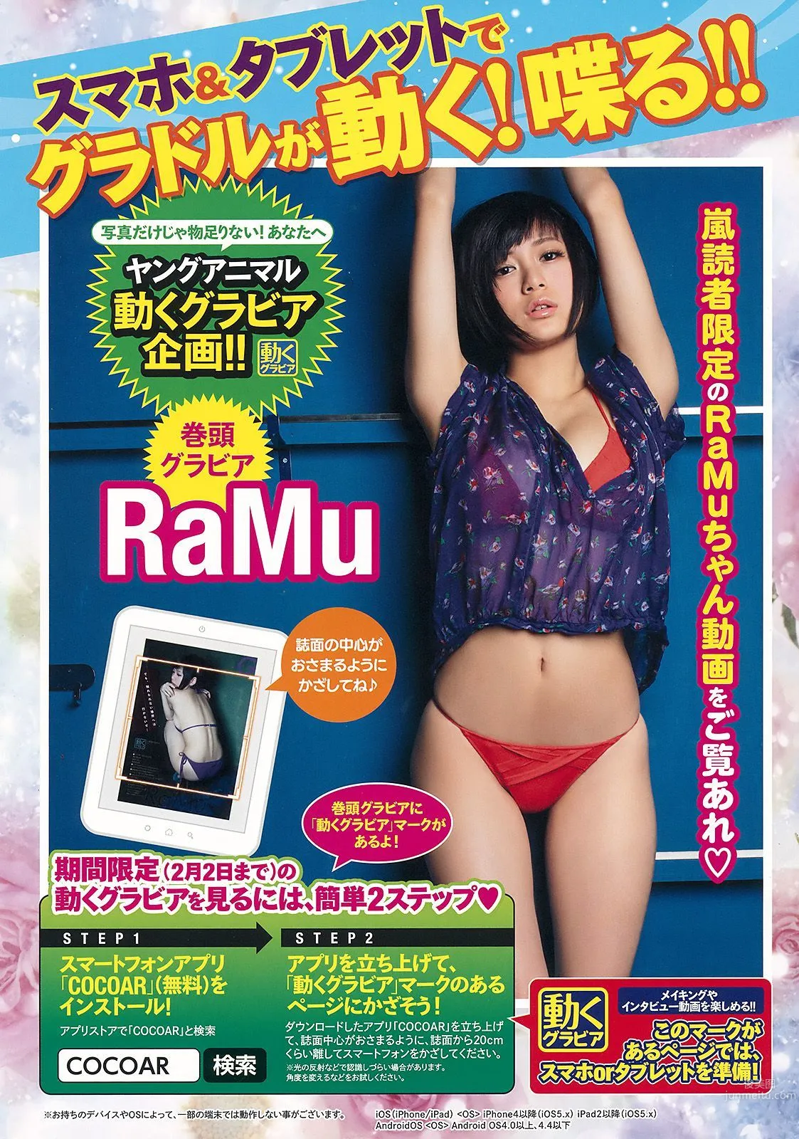RaMu [Young Animal Arashi 岚特刊] No.02 2017年 寫真雜志 2