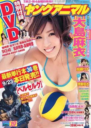 大島麻衣 伊藤優衣 加藤リナ [Young Animal] 2011年No.19 寫真雜志