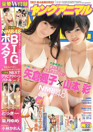 山本彩 矢倉楓子 とっきー 小林かれん 葉月ゆめ [Young Animal] 2013年No.22 寫真雜志