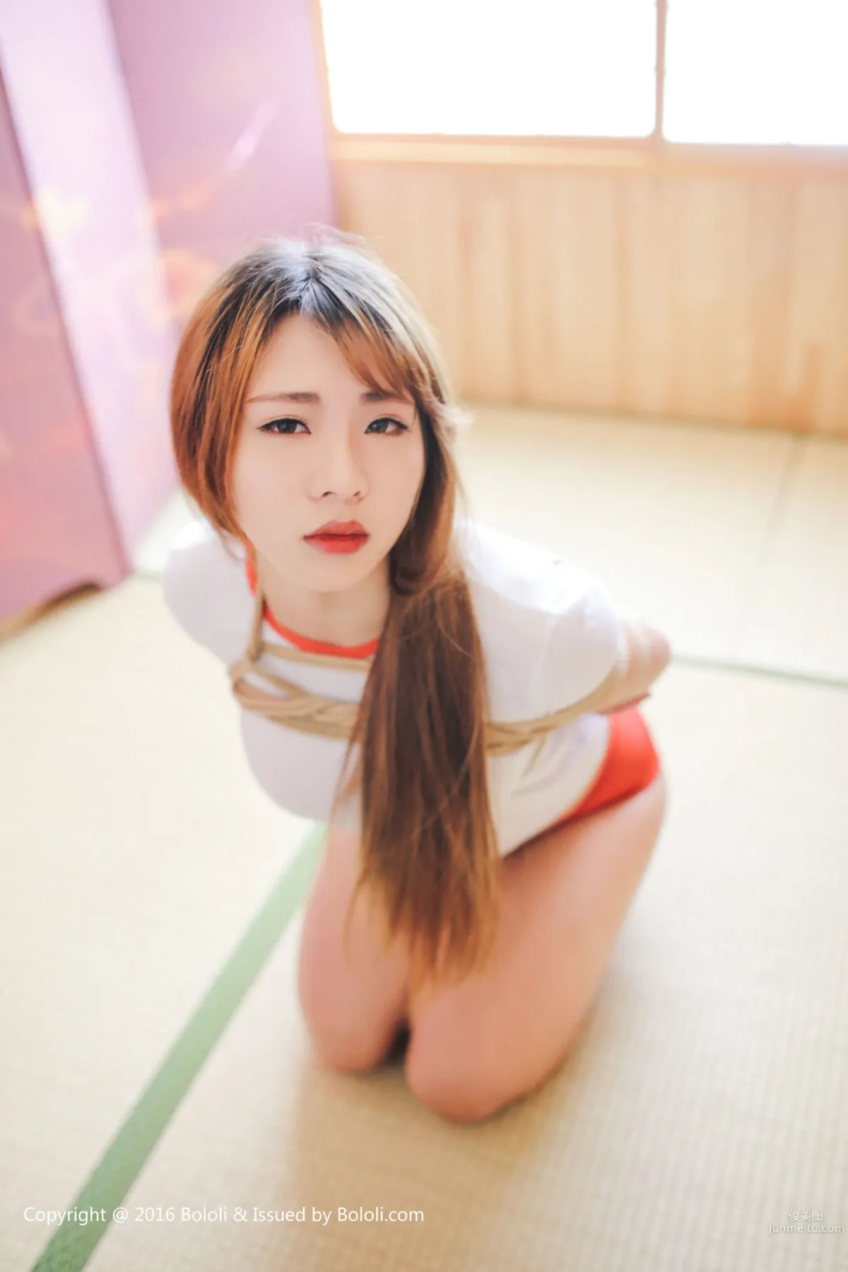 哈尼《緊身體操服捆綁》 [MF萌縛] MF003 寫真集 25