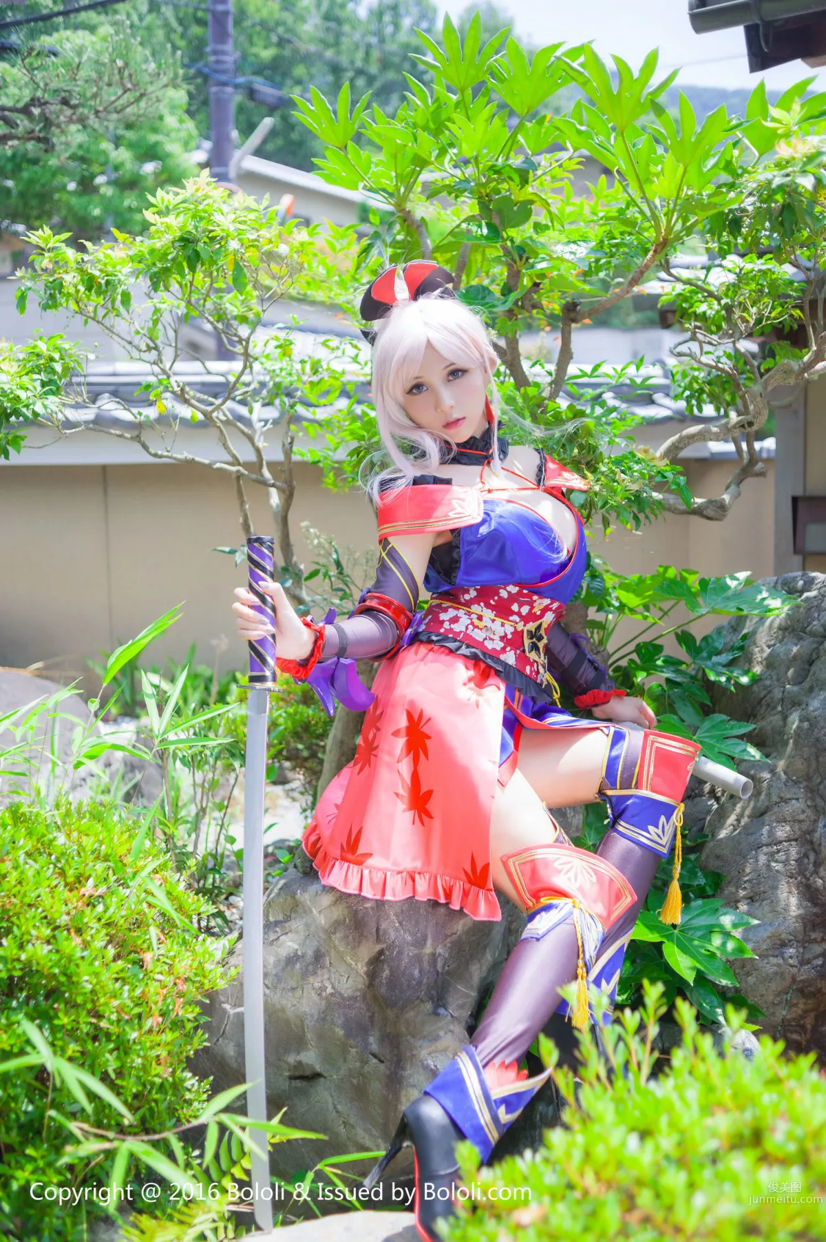 夏美醬《宮本武藏一破COS》 [Bololi波蘿社] BOL.079 寫真集 14