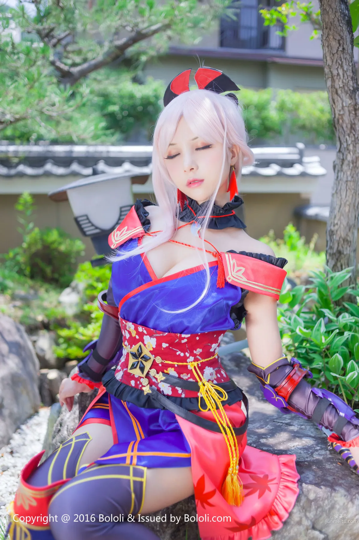 夏美醬《宮本武藏一破COS》 [Bololi波蘿社] BOL.079 寫真集 15