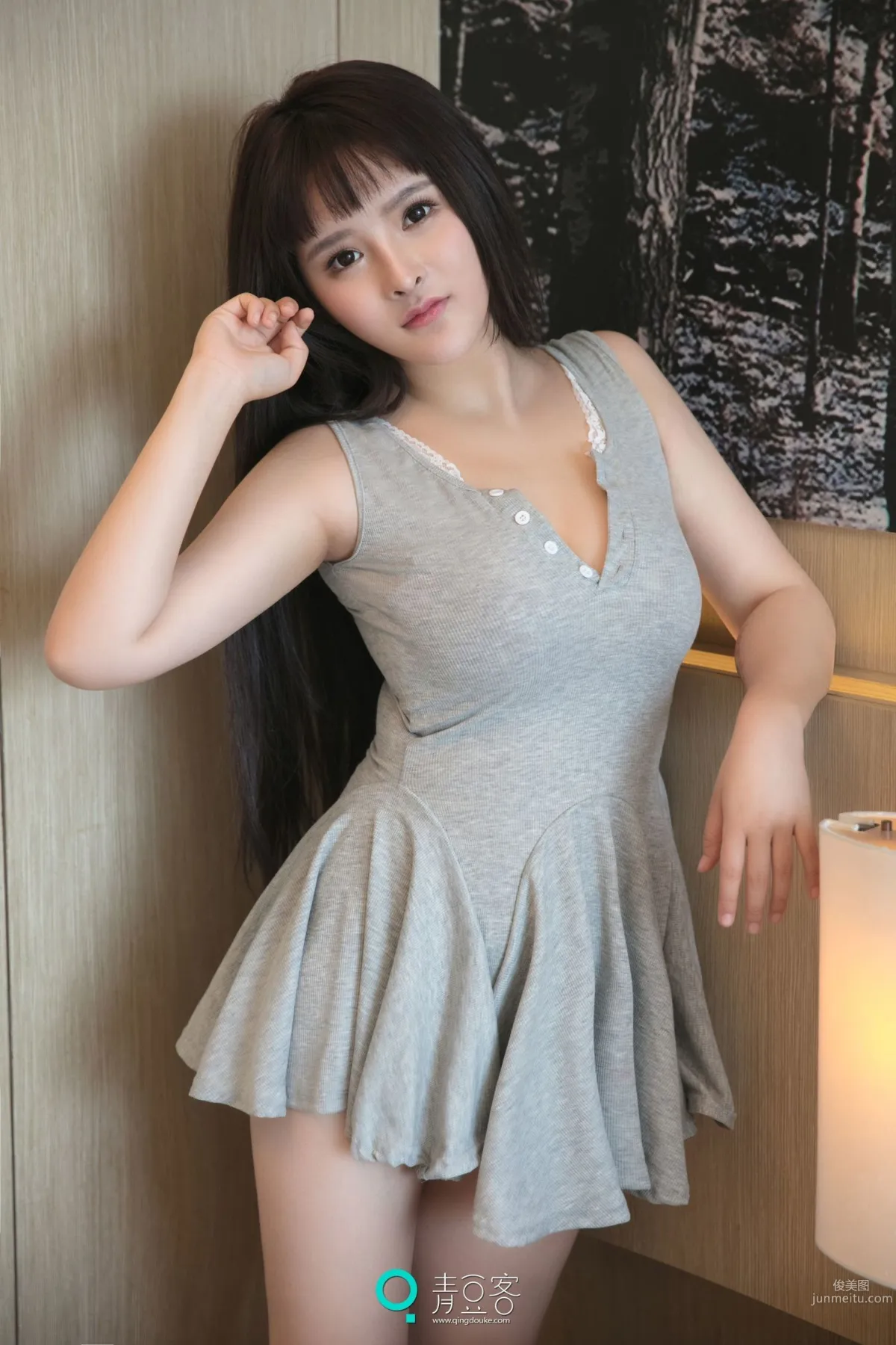 杨漫妮《美胸睡衣》 [青豆客] 写真集8