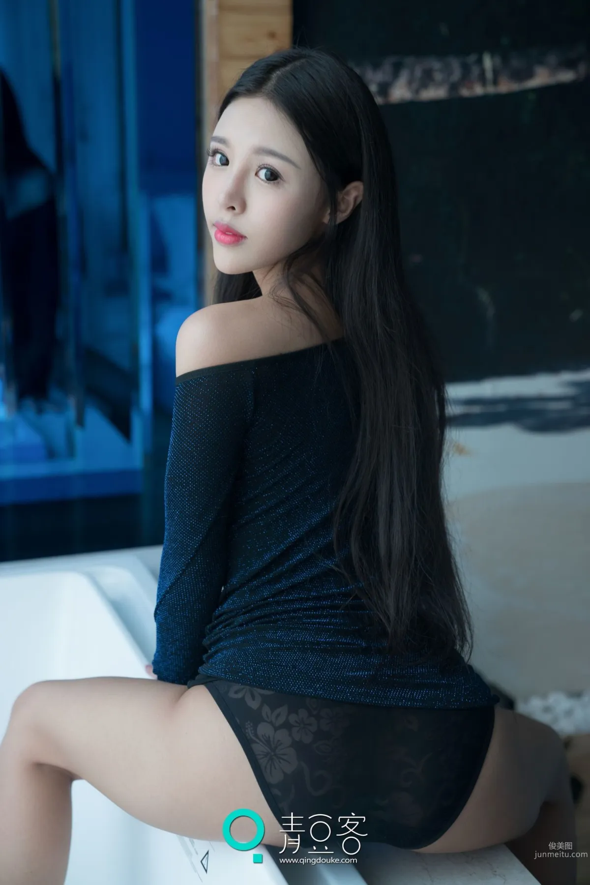 糖果《黑长直少女》 [青豆客] 写真集2