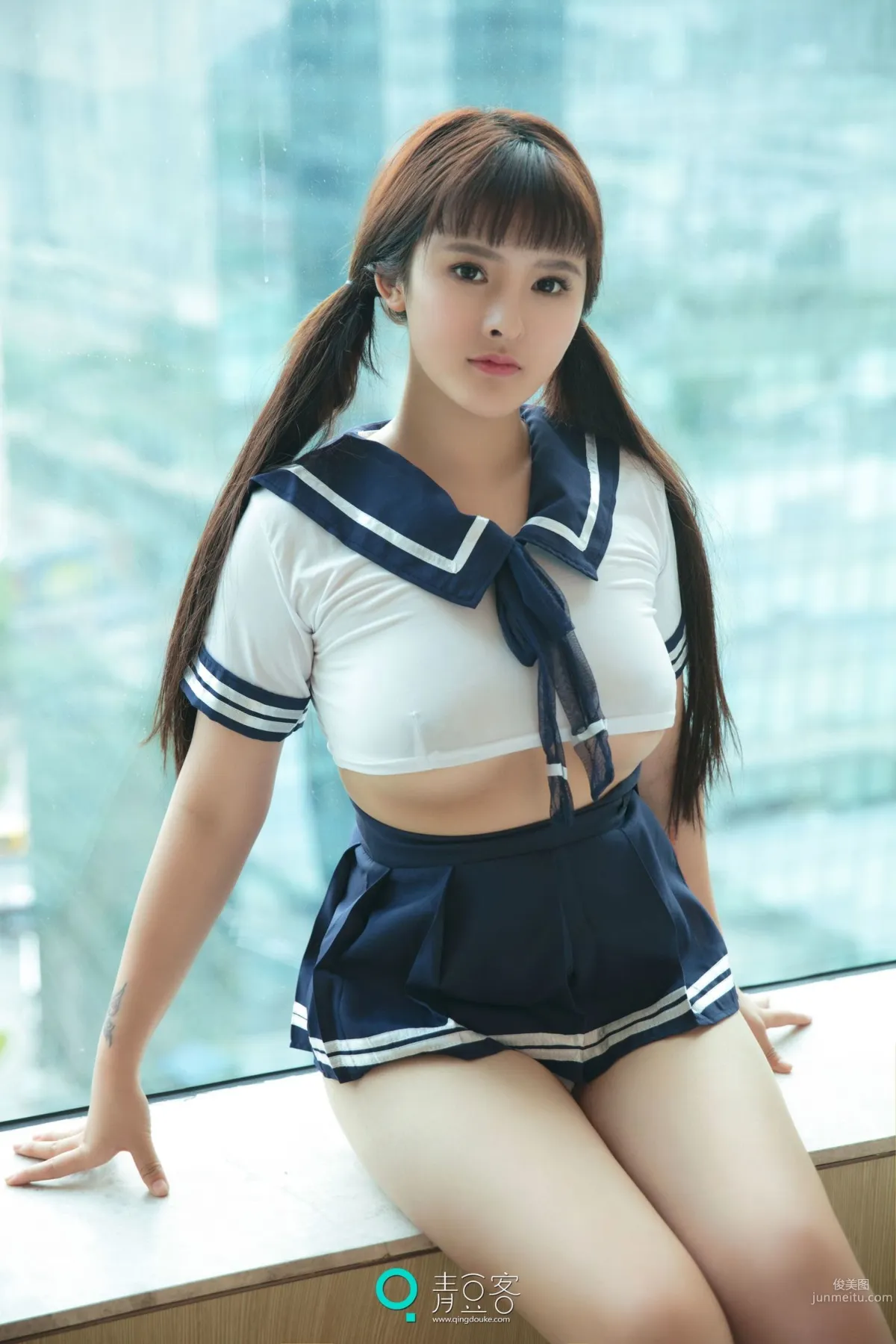 杨漫妮《性感大胸少女》 [青豆客] 写真集30