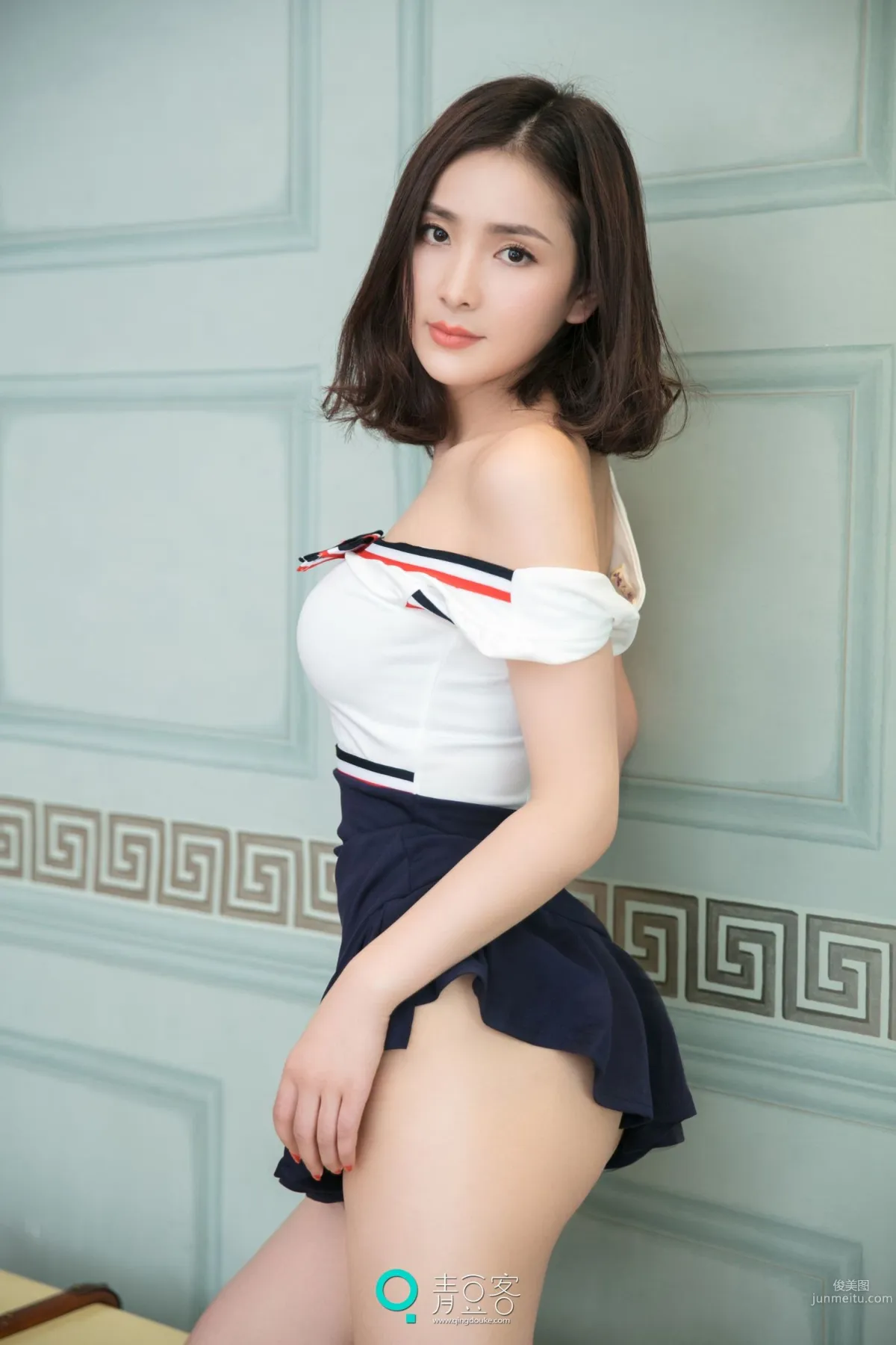 小熊《妩媚短发女神》 [青豆客] 写真集5